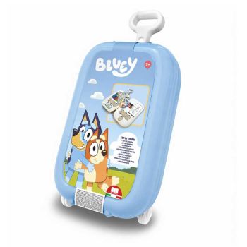Детски комплект за рисуване Bluey в куфарче на колелца с аксесоари
